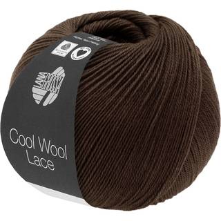 Lana Grossa Cool Wool Lace - Merinould Sortbrun 57