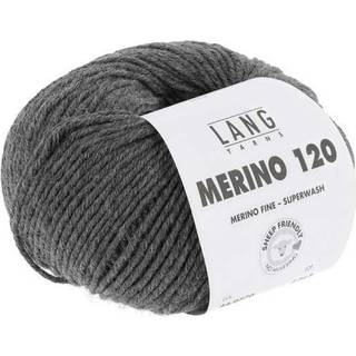 Lang Yarns - Merino 120 Fv. 270 Mørk Grå Melange