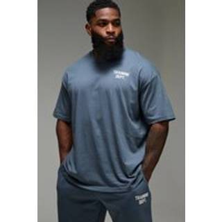 Mens Blue Training Dept Oversized T-shirt