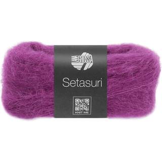 Lana Grossa Setasuri garn - Alpaca og Silke Fuchsia 66