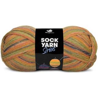 Mayflower Sock Yarn Universe Sirius 01 Grøn/Mørkegrøn/Karry/Rust Indhold: 75% Superwash uld, 25% Polyamid Vægt/længde: 50 gram = ca. 210 meter Anbefalede pinde: 2.50-3.00 mm Strikkefasthed: 10 x 10 cm = 28 m x 42 rk Finvask eller uldvask 40°C / Tørres fladt.