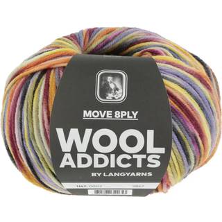 Move 8-ply 02 - Lang Yarns Wooladdicts Garn - 2911