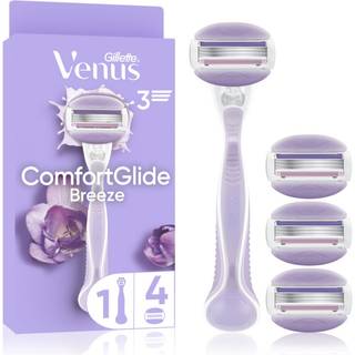 Gillette Venus ComfortGlide Breeze Barberkniv + erstatningshoveder 4 stk. - 4 stk.