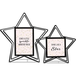 Hama Portrait frame Stella 10 x 10 cm and 10 x 15 cm, set of 2 black