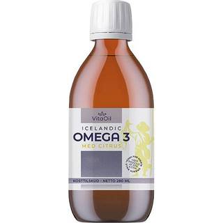 2 x VitaOil Icelandic Omega 3 Med Citrus (280 ml)