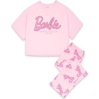 Vanilla Underground Vanilla Underground Pink Barbie Ladies 100% Cotton Licensed Pyjamas