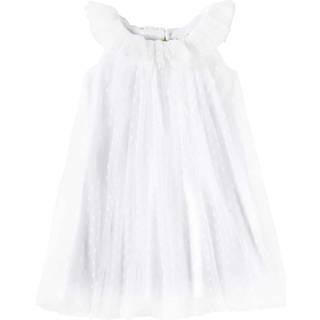 Bonpoint Nuance embroidered tulle dress - white - Y 10