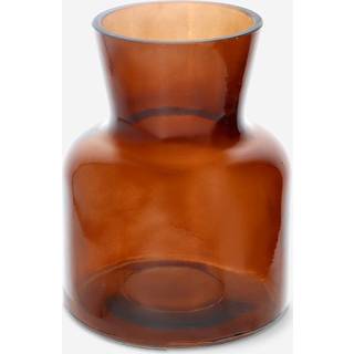 Brun vase - 15 cm