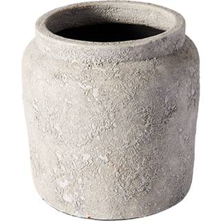 Muubs Luna Dekorativ Krukke Lyse 28 Cm - Krukker Terrakotta Grå - 8470000305