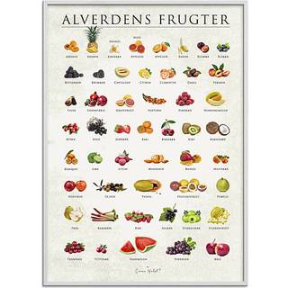 Alverdens frugter - 50x70 cm