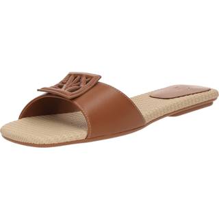 Armani Exchangetil kvinder. XDP055XV92101816 Brune flade sandaler (41), Fast, Ingen, Casual