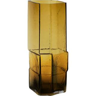 Ferm Living x Utzon Can Lis Muro Vase H30 Recycled Amber
