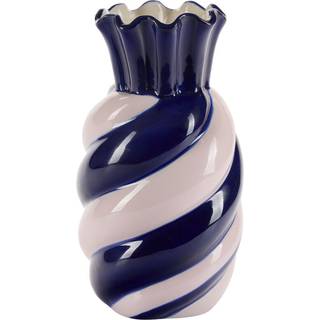 Bahne Interior - Candy vase, blå/pink - H23 cm