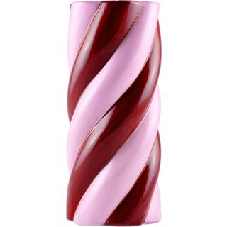 Camila Vase, Red/Pink