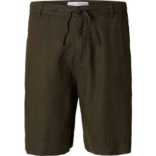 Loose Fit Shorts I Hørblanding