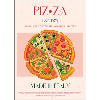 Plakat Pizza