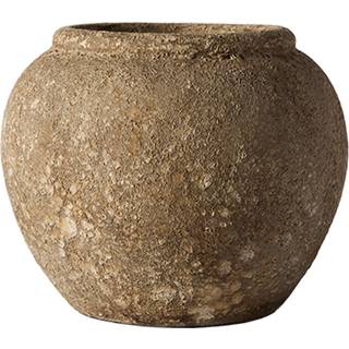 Muubs Luna Dekorativ Krukke 25 Cm - Krukker Terrakotta Beige - 8470000301