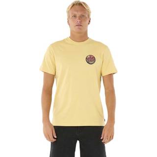 Rip Curl Wettie Passage Icon Tee T-shirt Herrer størrelse XL farve beige