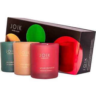 JOIK Home & Spa Scented Candle Trio Christmas Selection