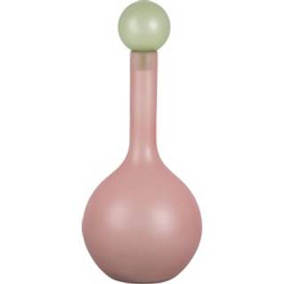 Vase Alegre Globo Ø18cm glas lyserød og grøn