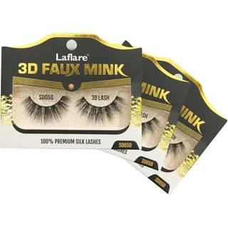 Laflare silke vipper 3d faux mink øjenvipper lys genanvendelig håndlavet naturlig udseende professionel let at anvende øjenvipper i en strikket s