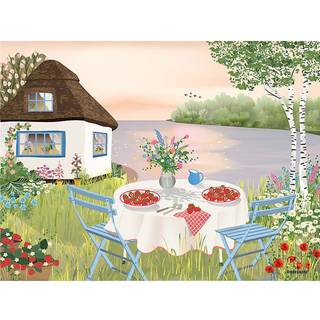 Nyhed: Sweet Strawberries - Plakat 50x70 cm fra ViSSEVASSE