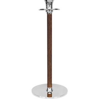 Hilke Collection Alto Basso lysestage 30 cm Forkromet messing