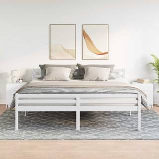 Sengeborde Med 2 Skuffer 40X36X50 Cm - 2 / Hvid