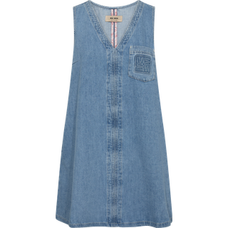 Mos Mosh Mmaya Denim Dress Kjoler 171190 Light Blue (XL)