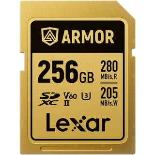 LEXAR SD 256GB U3 V60 UHS-II R280/W210 ARMOR