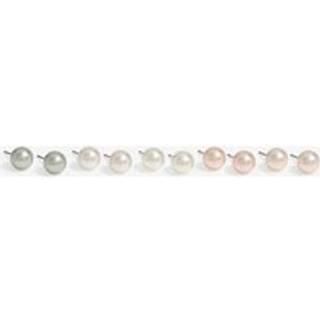 Mood Mood Silver Coloured Pearl Stud Earrings 5 Pack