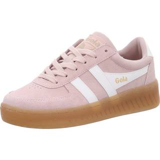 Gola Women's Grandslam Suede Sneaker Damer størrelse 7 farve beige/brun