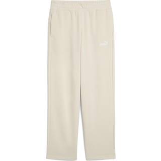 Women&#39;s Puma ESS Small No. 1 Logo Comfort Straight Pants, White, Size L, Women - Alpine Snow - L