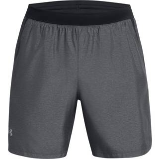 Under Armour Launch Heather 7" Shorts, Grey - M