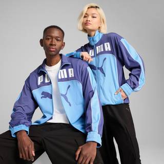 FUTURE.Puma.ARCHIVE Jacket Unisex, Blue, Size M, Clothing - Light Blue Crystal - M
