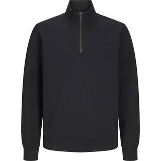 Ensfarvet Sweatshirt Med Halv Lynlås Junior