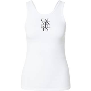 Tank top Calvin Klein Jeans Sl Cotton Rib Solid Tank Top White XL - White - XL