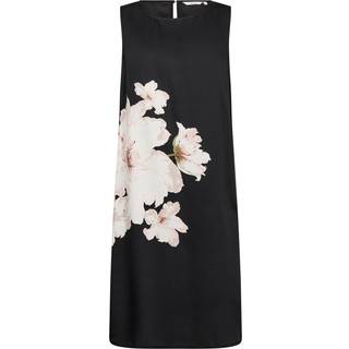 Cream Craqurella Dress Kjoler 10613453 Black With Large Flower (42)