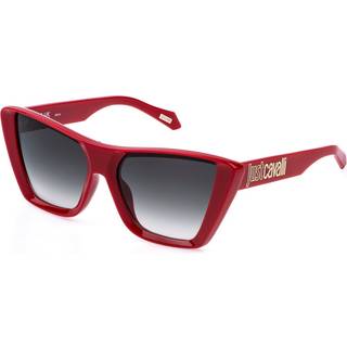 Just Cavalli SJC146 06XX 58 Solbriller Kvinder Rød - Shiny Full Red - 58mm