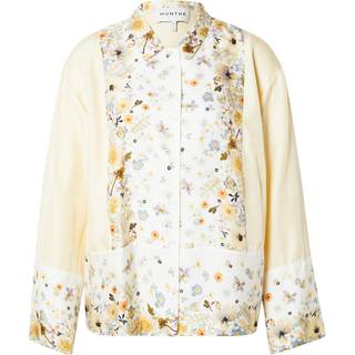MUNTHE FAIZA SILK - CREME Top Beige