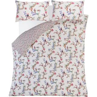Cath Kidston Cath Kidston Blush 100% Cotton Birds Of A Feather Duvet Cover and Pillowcase Set