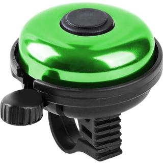 Xthuge Classic Bike Bell Aluminium Bicycle Bell Loud Crisp Clear Sound Bicycle Bike Bell til voksne Kids (Green-Weft Hand Use)