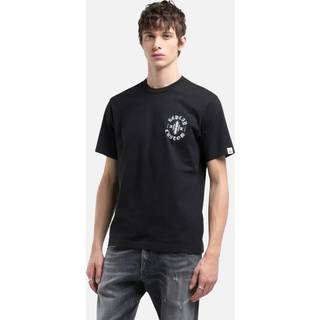Replay Logo T Shirt Black