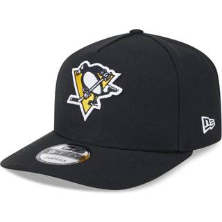 Ny æra NHL 9Fifty A -Frame Justerbar Snapback Hat Cap One Size (US Alpha One Size Pittsburgh Penguins - Black)