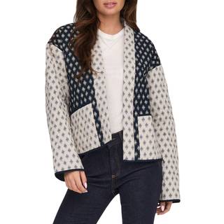 Avalon Quilted Jakke, Egret/Sky Captain, M