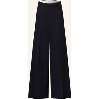 Max Mara Osol wool-blend wide-leg pants - blue - XXS