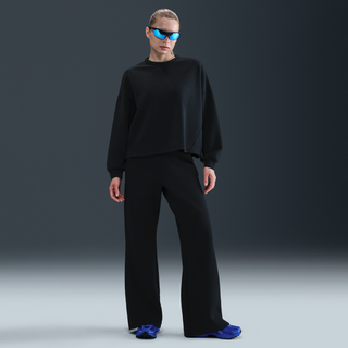 Løstsiddende Nike 24.7 ImpossiblySoft Dri-FIT-bukser med svang og høj talje til kvinder - sort - M (EU 40-42)