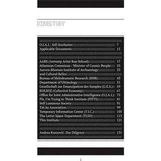 Self-Institutionalization Reader