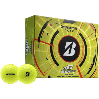 Bridgestone E6 Soft Golfbolde - Gul