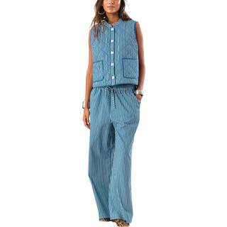 CairoLL Quilted Vest, Stripe, M